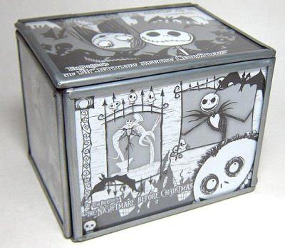 nightmare before christmas metal box set|nightmare before christmas basket.